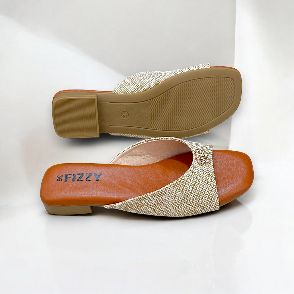 Women Flat Slides-874