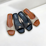 Women Flat Slides-874