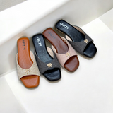 Women Flat Slides-874