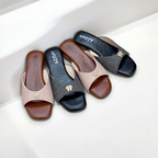 Women Flat Slides-874