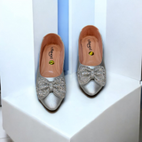 Women Bow Pumps-878