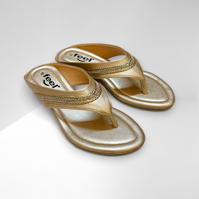 Two Finger Flat Sandal-884 Hover Image