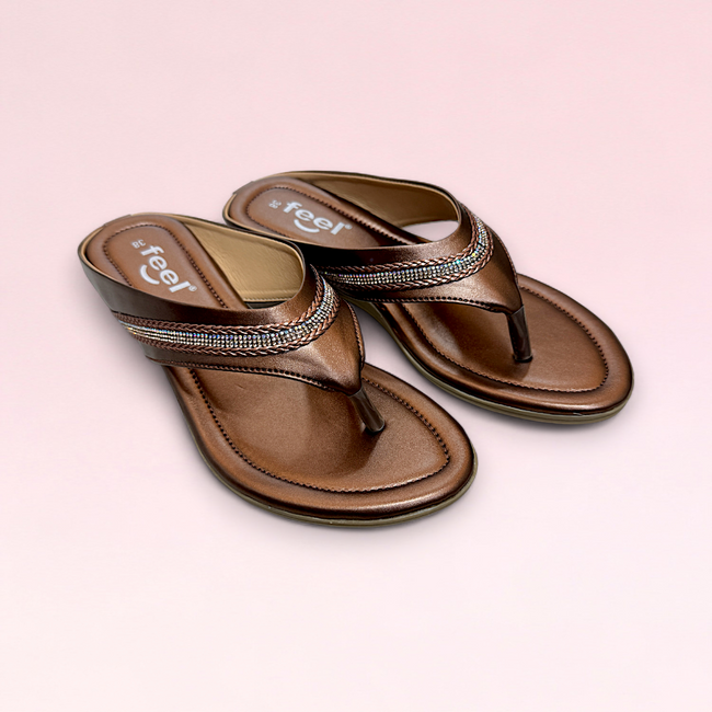 Two Finger Flat Sandal-883 Main Image