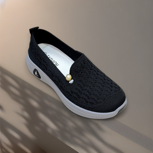 Women’s Casual Mesh Slip-On Loafer / Comfort Sneaker-900 Hover Image