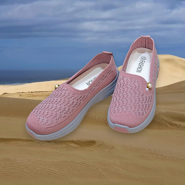 Women’s Casual Mesh Slip-On Loafer / Comfort Sneaker-901 Main Image