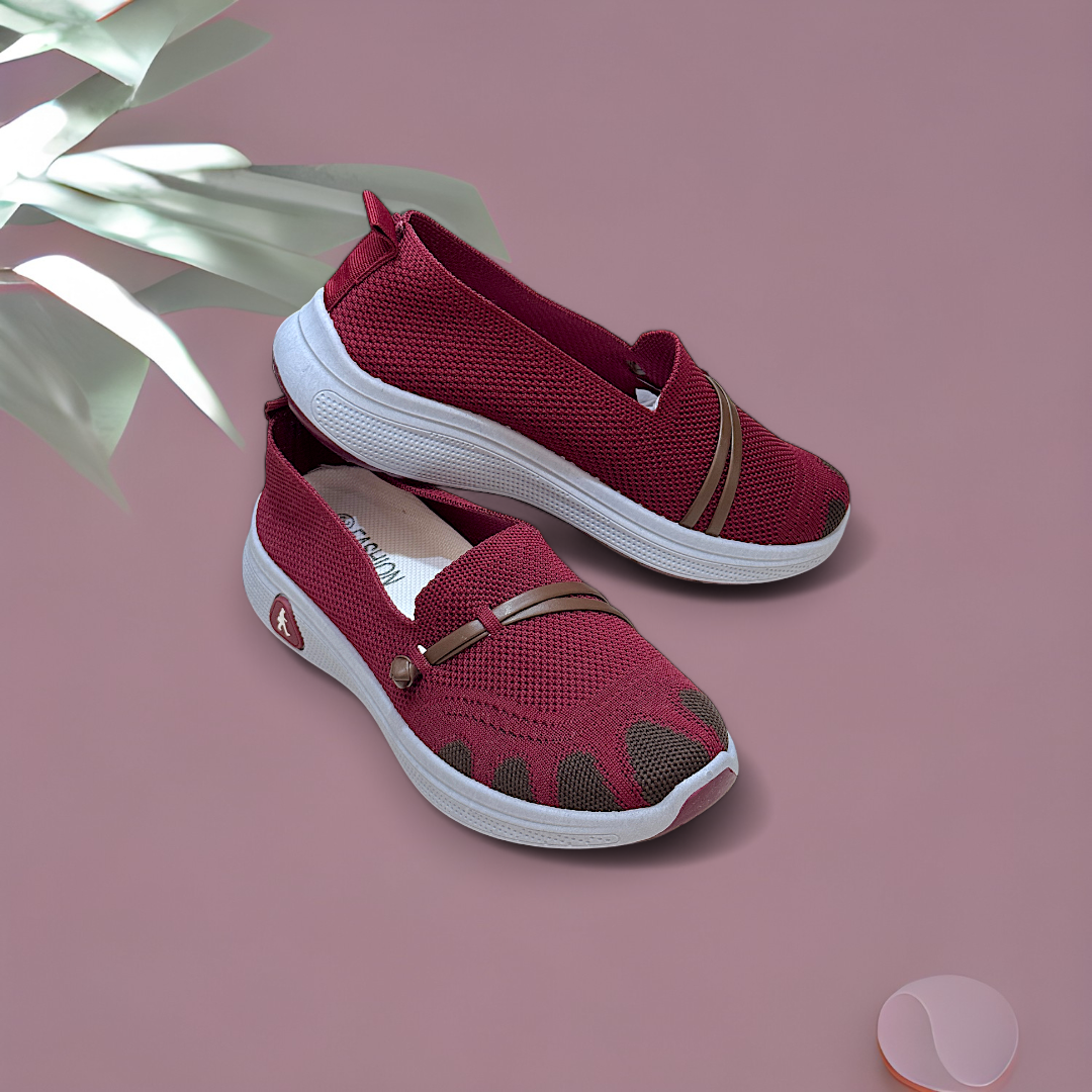 Women’s Casual Mesh Slip-On Loafer / Comfort Sneaker-903