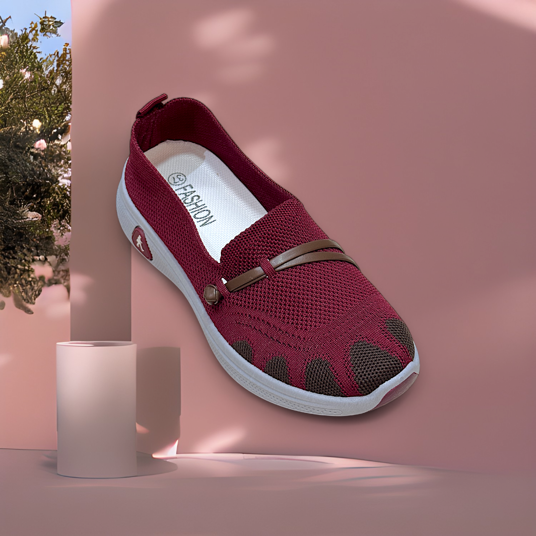 Women’s Casual Mesh Slip-On Loafer / Comfort Sneaker-903