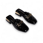 Close Toe Block Heel-448