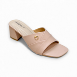 Women Slide Box Heel-915