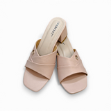 Women Slide Box Heel-915