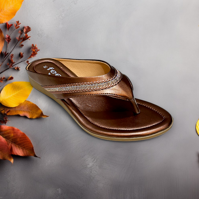 Two Finger Flat Sandal-883 Hover Image