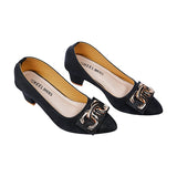 WOMEN PUMP BLOCK HEEL-129