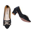 WOMEN PUMP BLOCK HEEL-129