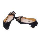 WOMEN PUMP BLOCK HEEL-129