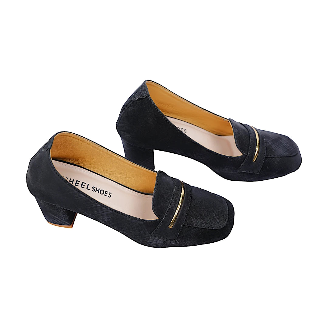 WOMEN PUMP BLOCK HEEL-130