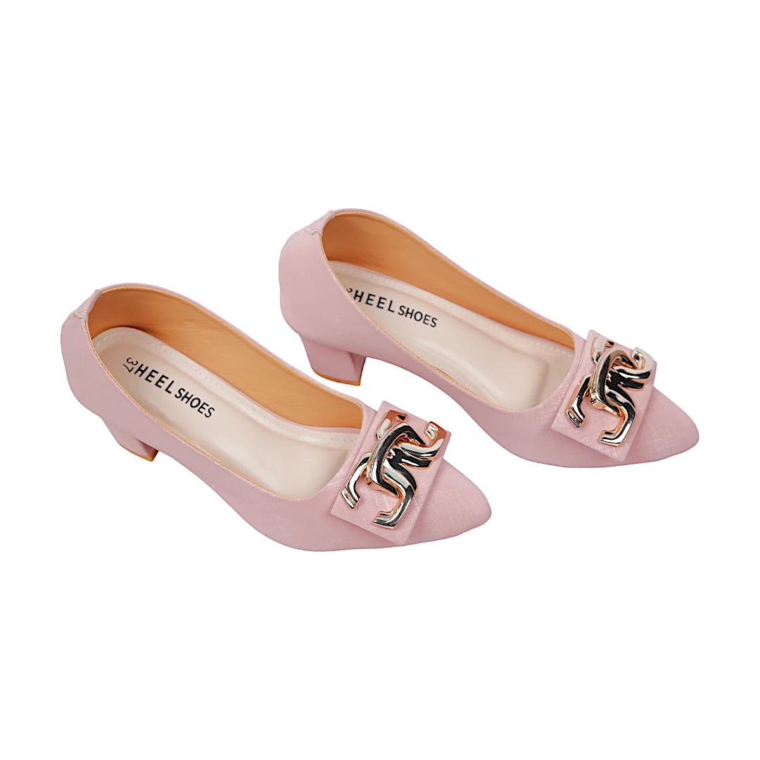 WOMEN PUMP BLOCK HEEL-129