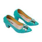 WOMEN PUMP BLOCK HEEL-128