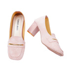 WOMEN PUMP BLOCK HEEL-130