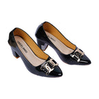 WOMEN PUMP BLOCK HEEL-128