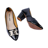 WOMEN PUMP BLOCK HEEL-128