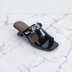 Open-Toe Cross-Strap Heel-1044