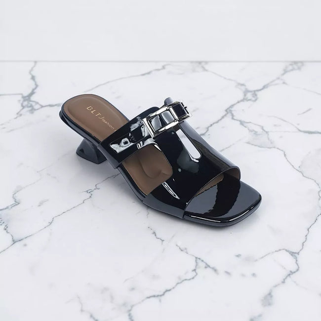 Open-Toe Cross-Strap Heel-1044 Main Image