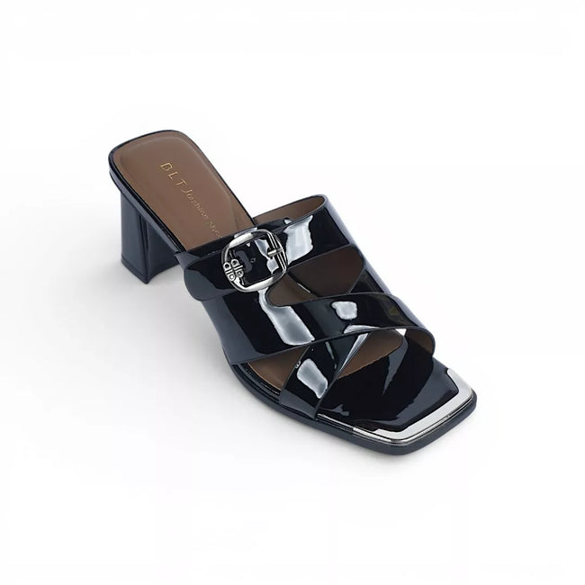 Open-Toe Cross-Strap Heel-1042 Main Image