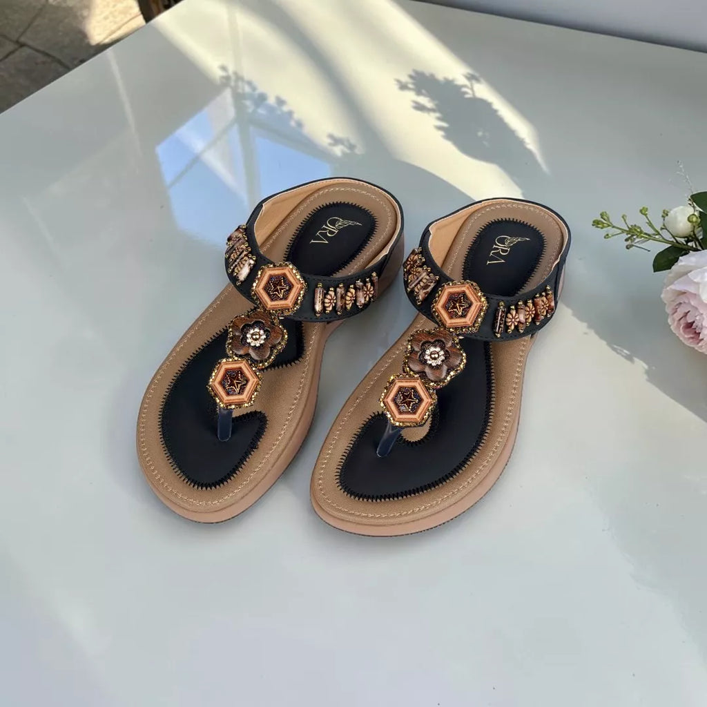 T-Strap Thong Sandal-1029