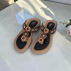 T-Strap Thong Sandal-1029