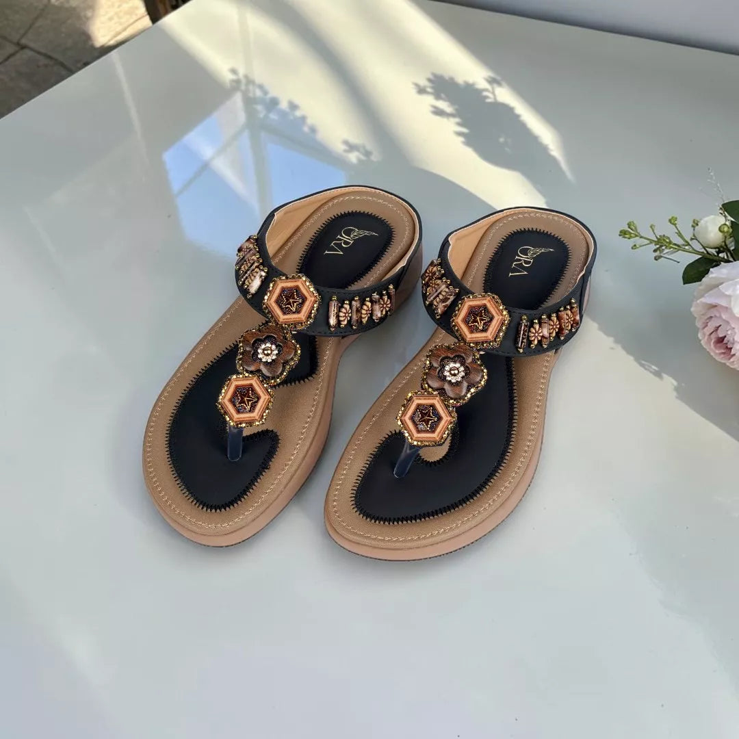 T-Strap Thong Sandal-1029