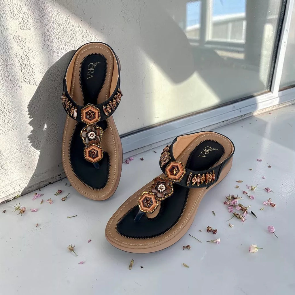 T-Strap Thong Sandal-1029