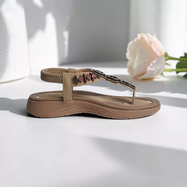 T-Strap Thong Sandal-1027 Hover Image