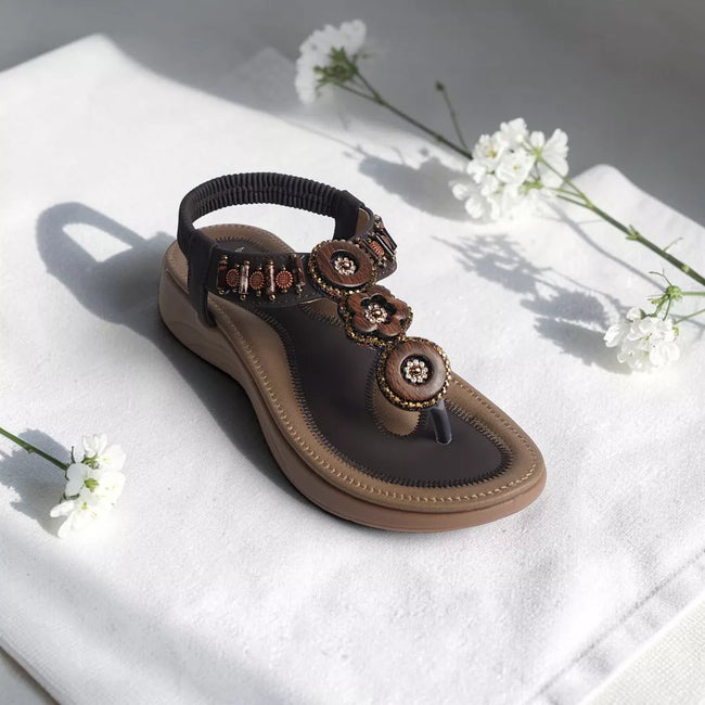 T-Strap Thong Sandal-1026 Main Image