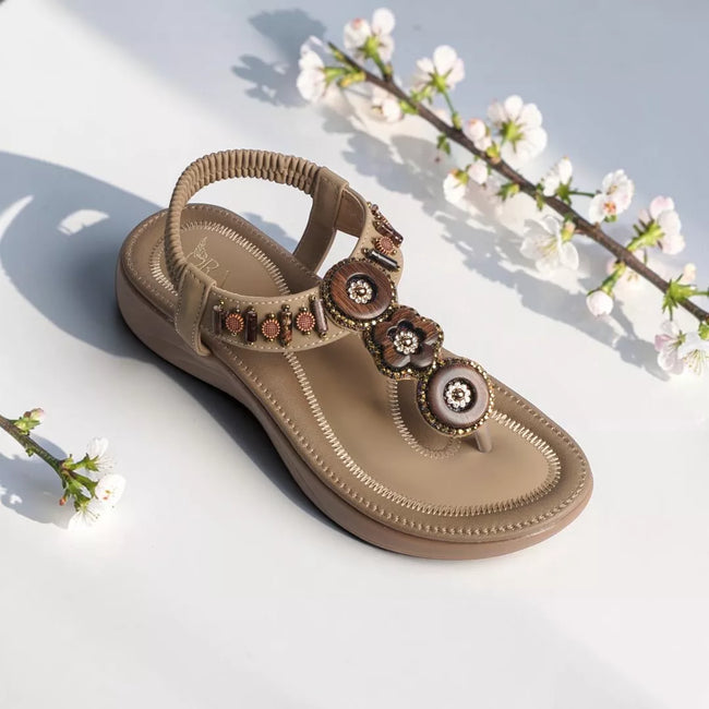T-Strap Thong Sandal-1027 Main Image