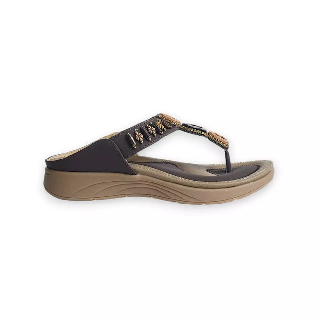 T-Strap Thong Sandal-1028 Hover Image