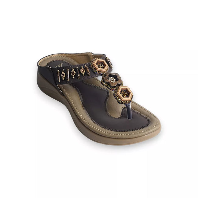 T-Strap Thong Sandal-1028 Main Image