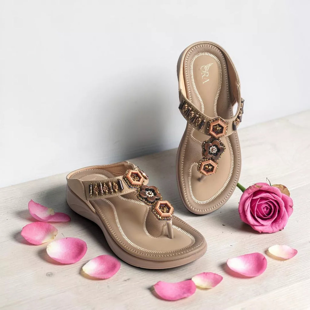 T-Strap Thong Sandal-1030