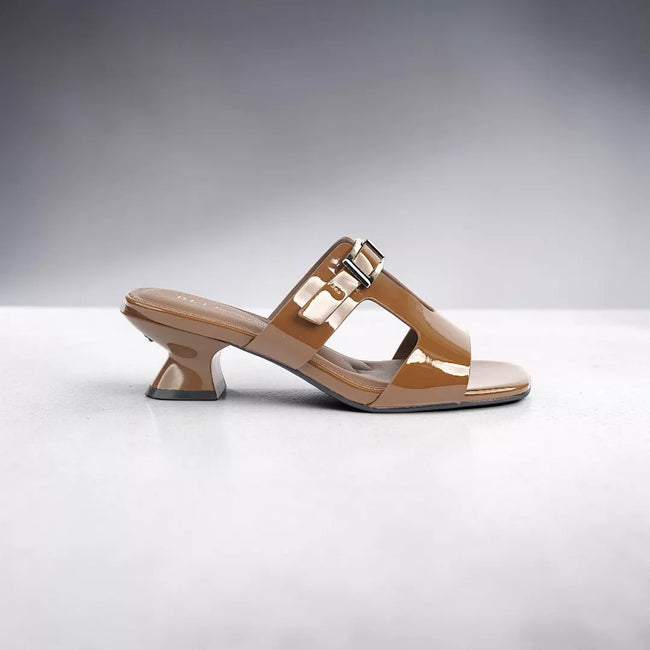 Open-Toe Cross-Strap Heel-1043 Hover Image