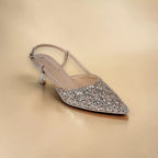 Pointed Toe Slingback Heel-1063