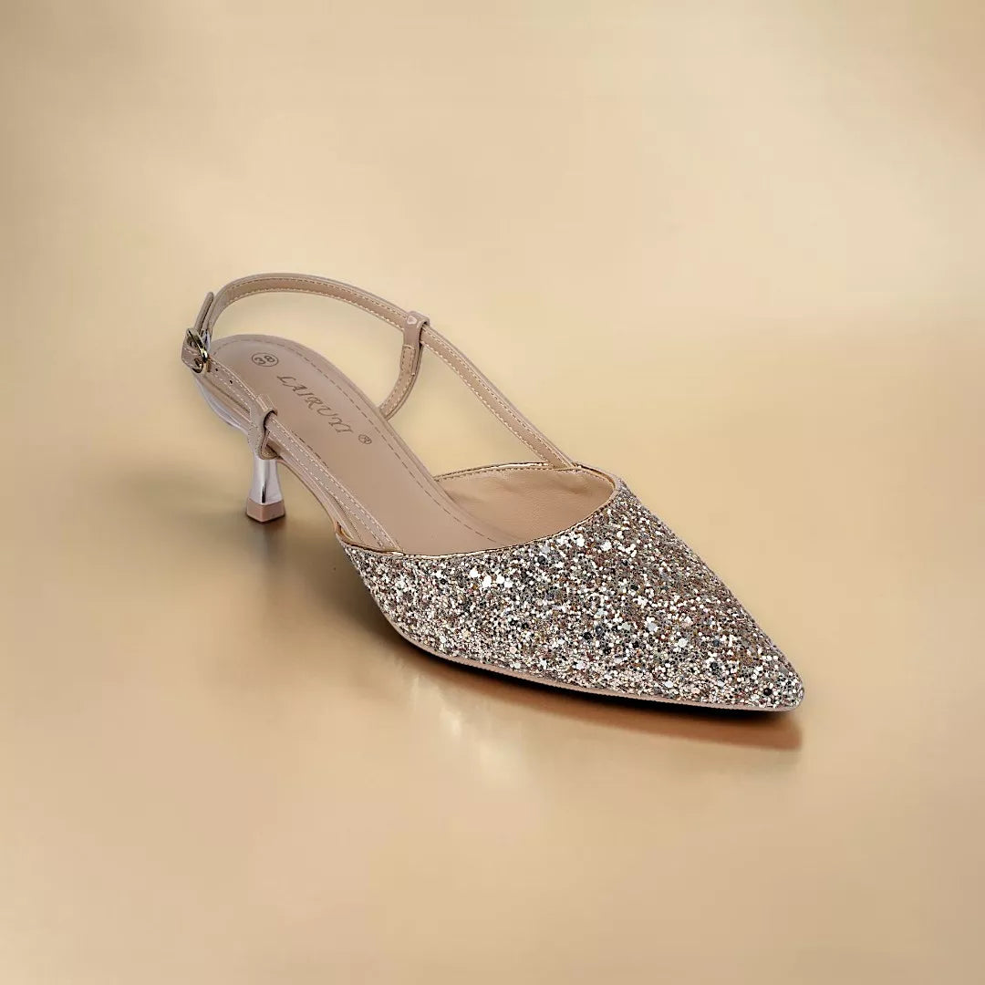 Pointed Toe Slingback Heel-1063