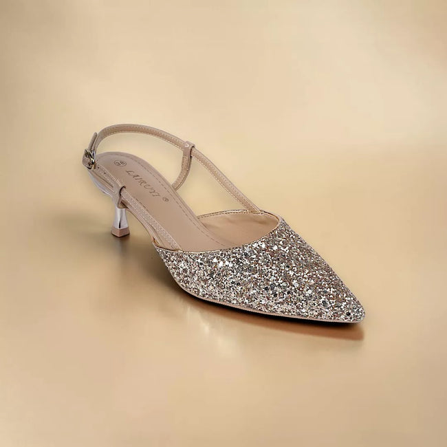 Pointed Toe Slingback Heel-1063 Main Image