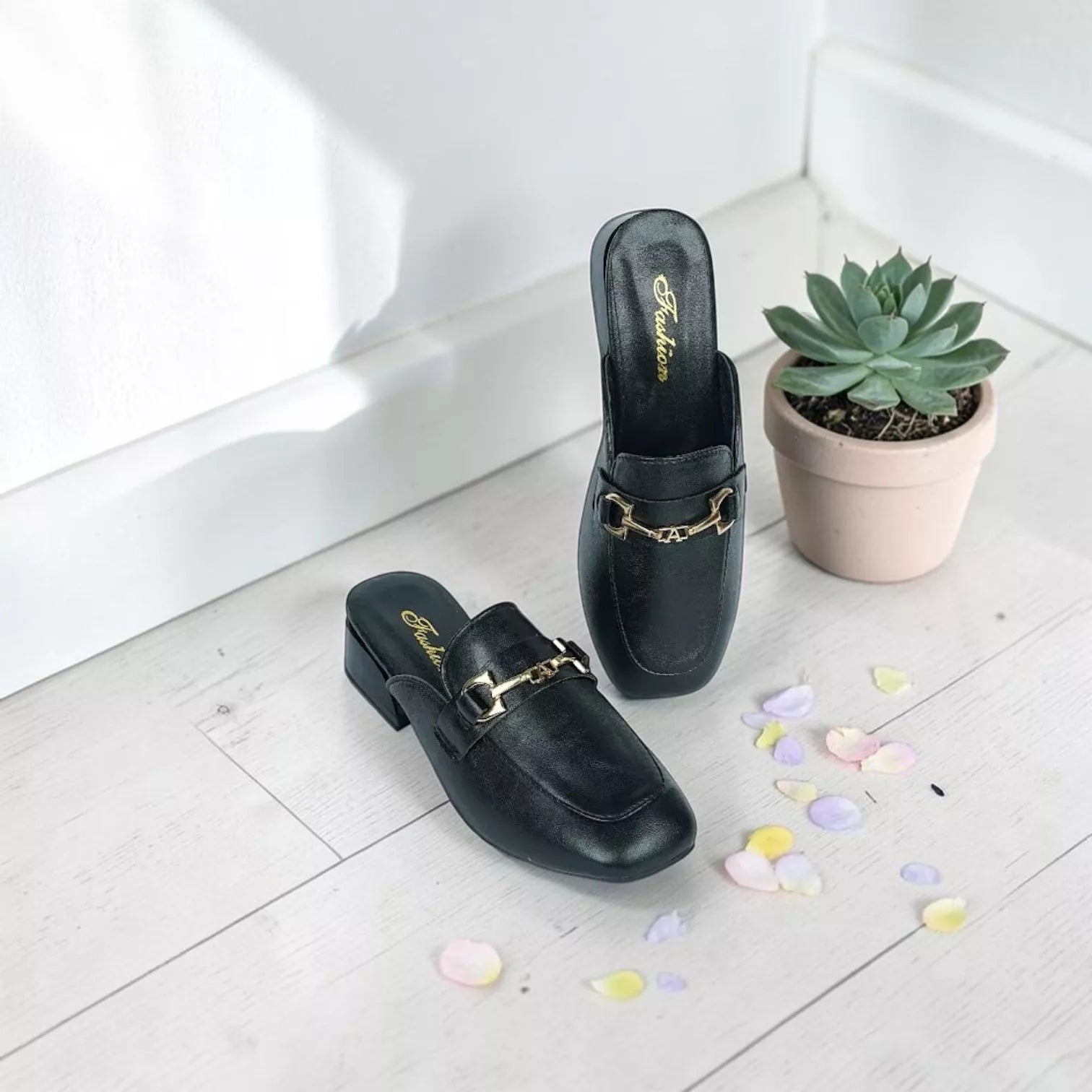 Leather Half-Loafer-1060