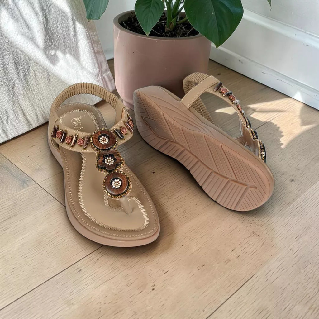 T-Strap Thong Sandal-1027