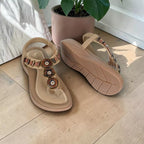T-Strap Thong Sandal-1027