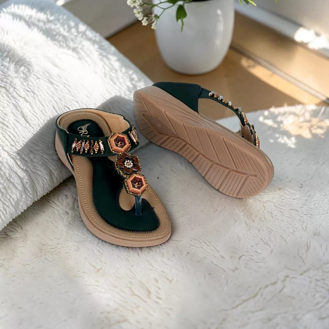 T-Strap Thong Sandal-1029