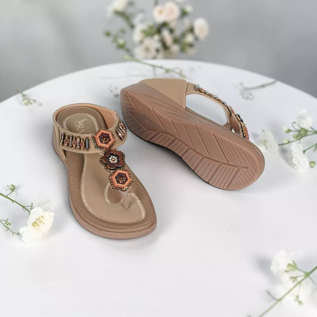T-Strap Thong Sandal-1030