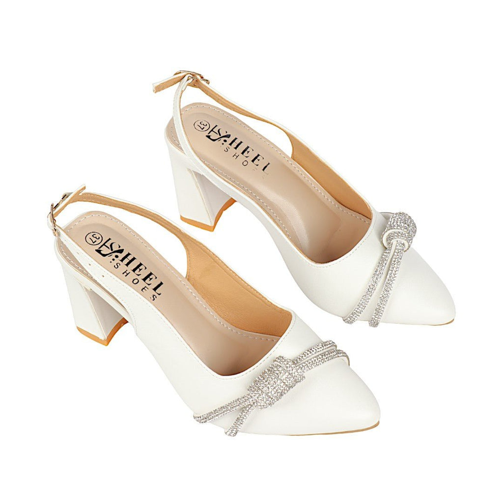 ANKLE KNOT BLOCK HEEL - HEEL Shoes