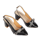 ANKLE KNOT BLOCK HEEL - HEEL Shoes