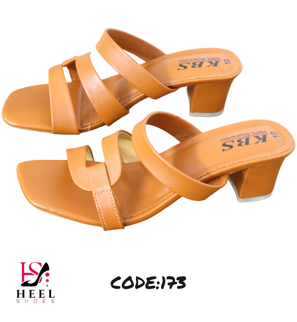 Box Heel-173 - HEEL Shoes