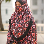 Lace Niqab Khimar-AA12